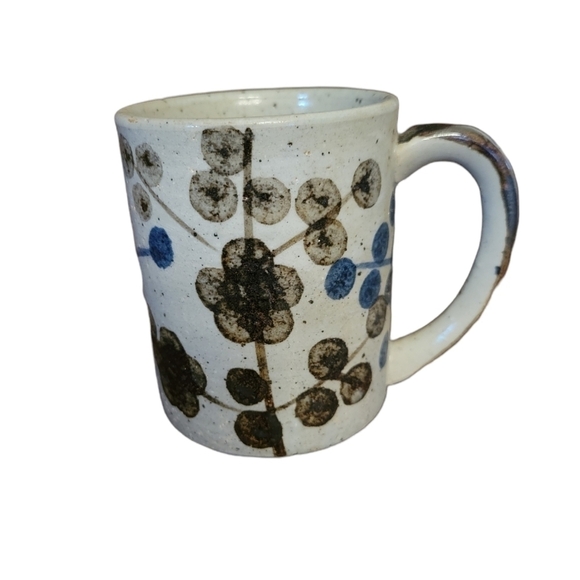 Copy - Floral handmade coffee cup - Picture 1 of 5